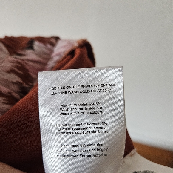 GANNI two piece tabard tunic and pant set size S or M. Pajama jam! - Picture 16 of 16